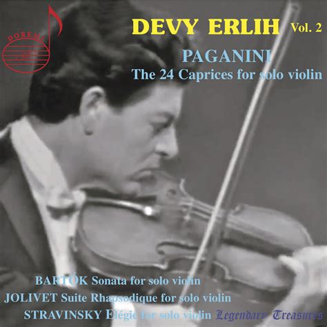 Diabolus In Musica Devy Erlih Vol 2 Paganini 24 Caprices