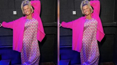 Keeping A Breast Kerry Katona Shows Off Smaller Boobs After Having