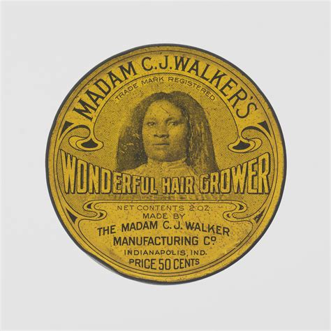 Madam Cj Walker Hair Product Tin Smithsonian Institution