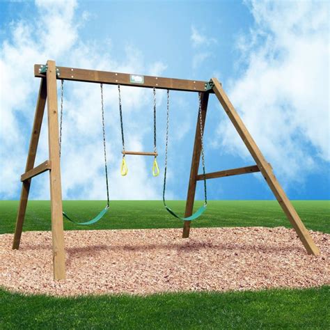 Creative Playthings Classic Swing Set Wooden