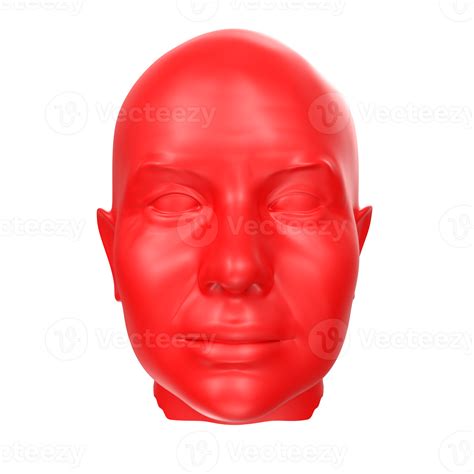 3d Rendering Of Human Bust 18065414 Png