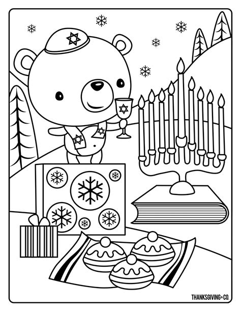 4 Hanukkah Coloring Pages You Can Print And Share With Your Kids