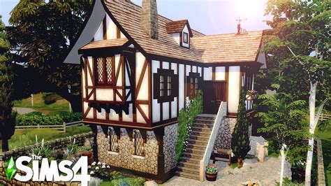 Medieval Home The Sims 4 Speed Build No Cc Youtube