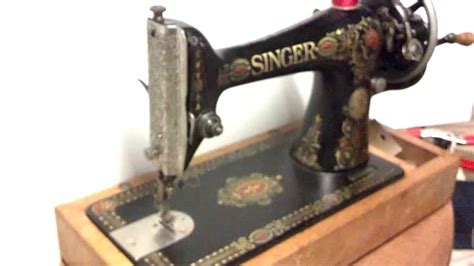 Serviced Antique 1912 Singer 66 1 Red Eye Treadle Sewing Machine Serial