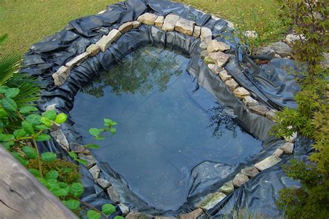 Easy to shape fits ponds of all shapes and sizes easy to work with can be repaired or patched *features: Backyard Fish Pond Liners (Backyard Fish Pond Liners ...