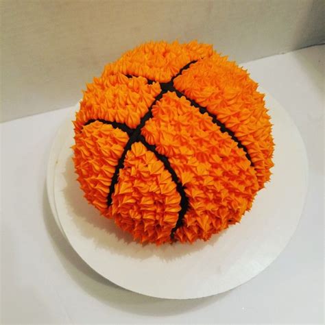 Buttercream Basketball Smash Cake By Ferris Sweets Co Of Idaho Cake Cake Smash Butter Cream
