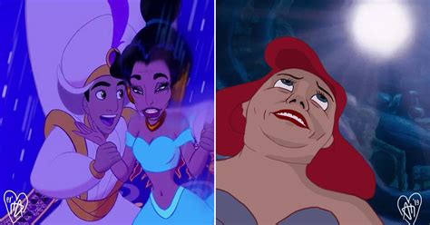 disney princesses reimagined taking more ‘realistic photos of themselves