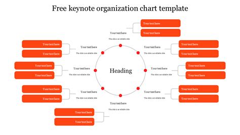 Multispace Free Keynote Organization Chart Template