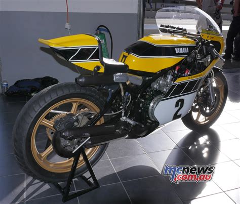 This is a combination of three horse. Yamaha Historic Racing | Ride Classic | MCNews.com.au