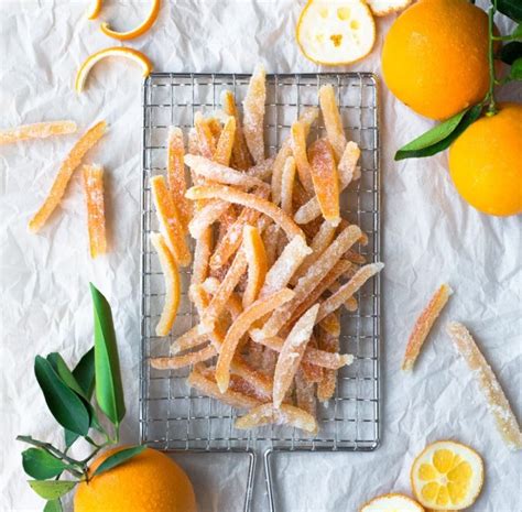 Homemade Candied Orange Peel Recipes The Repurposing Life