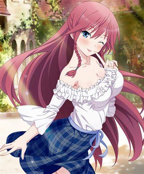 asami lilith trinity seven absurdres highres third party source 1girl bare shoulders