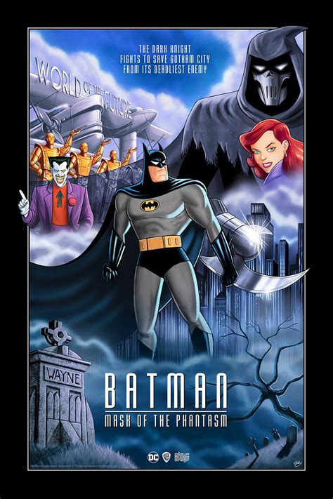 Batman Mask Of The Phantasm 1993 1200 × 1800 By Sam Gilbey