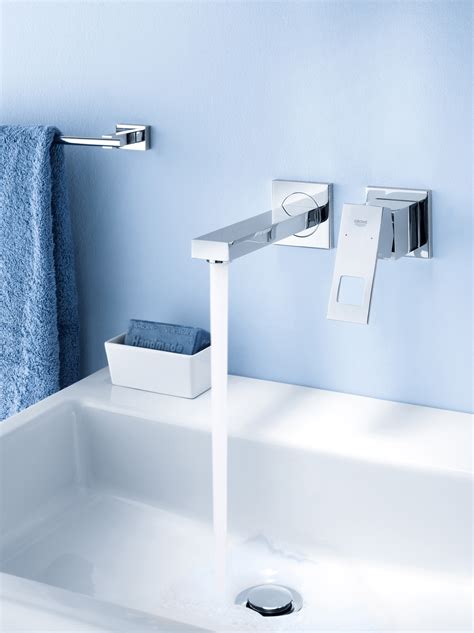 Some grohe faucets are equipped with a cartridge system. Grohe Waterfall Tub Faucet