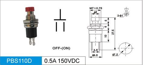 Momentary Push Button Switch Schematic