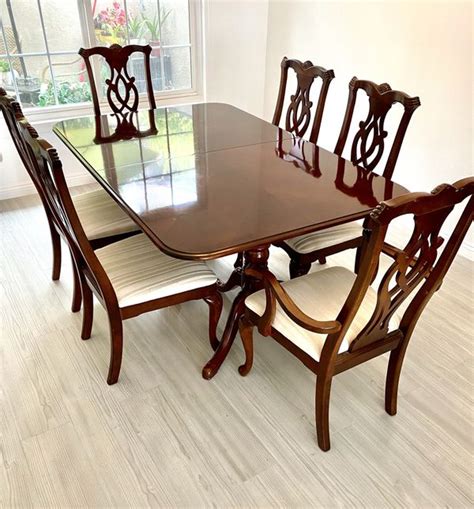 Standard dining table height and chair height. Dining Room 10 Person Table Complete Set for Sale in ...