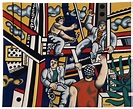 The builders with aloe | Fernand Leger | Tapestry | Galerie Hadjer