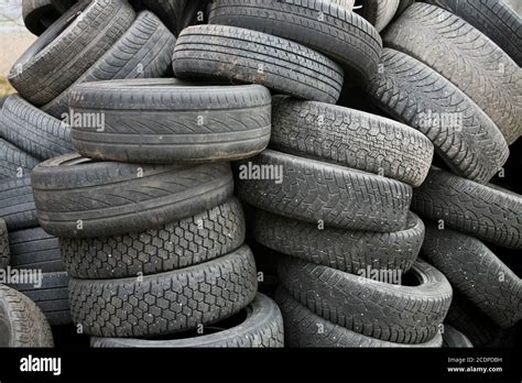 Old Rubber Tires Old Car Tires Hi Res Stock Photography And Images Alamy