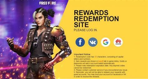 Rewards redemption site is a specific page that has been designed by the game developers for the redemption of all the redeem codes. Garena Free Fire redeem Codes Website: April 4th, How to ...
