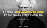 TOP 25 QUOTES BY ARTHUR SCHOPENHAUER (of 571) | A-Z Quotes