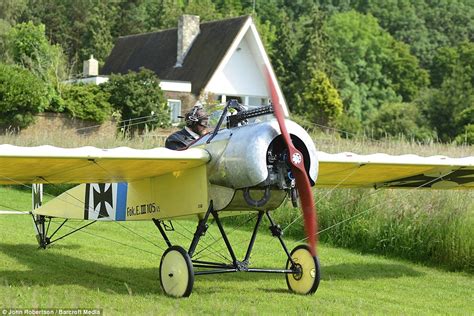 Meet Mike Clark Who Has Built His Own Wwi German Fokker Fighter Plane