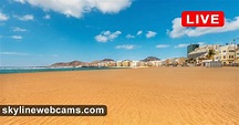 【LIVE】 Webcam Las Canteras - Las Palmas | SkylineWebcams