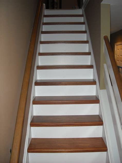 NuStair Stairtreads With Painted Risers By Coppolino Construction Inc