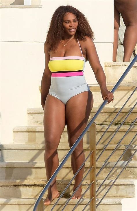 Serena Williams Flaunts Curves In Swimsuit On Holiday Best Celeb Pics