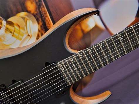 Ibanez RGDR4327 NTF Prestige Series E Guitar 7 String Natural Flat