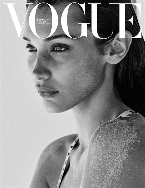 Bella Hadid Vogue Mexico 2018 Cover Sexy Photoshoot