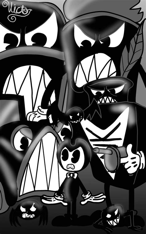 Bendy And The Ink Machine Nightmare Bendy Images And Photos Finder