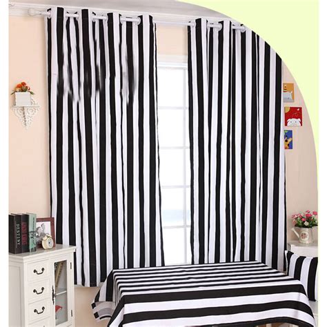 Black And White Stripe Curtains Illusion Sex Game