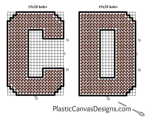 Free Plastic Canvas Alphabet Patterns Letters A F Plastic Canvas