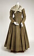 VESTIDO 1850S AMERICA | 19th century fashion, Historical fashion ...