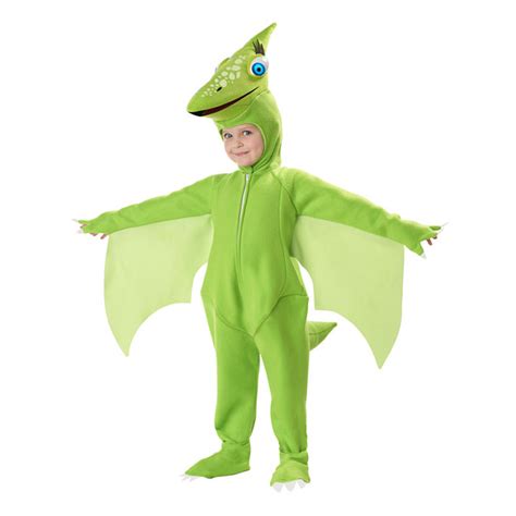 China 2018 Plush Green Dinosaur Pet Costume For Children