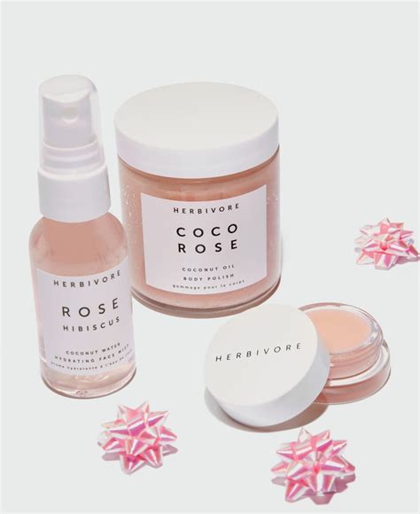 Herbivore Botanicals Coco Rose Luxe Hydration Trio Most Popular And Unique Christmas Gift