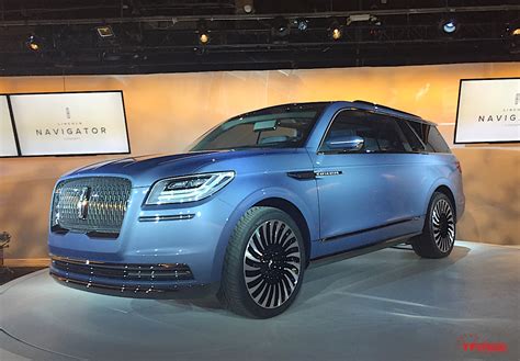 Lincoln Navigator Concept Surprises With Gullwing Doors In New York
