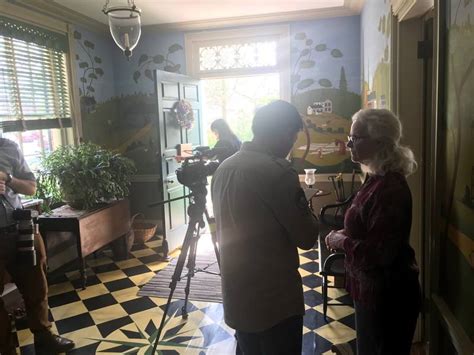 Film Crew At The Wylie House 2019 · Wylie House Exhibits