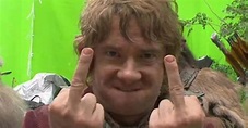 El Hobbit: un dedo inesperado. Las divertidas fotos del backstage con ...