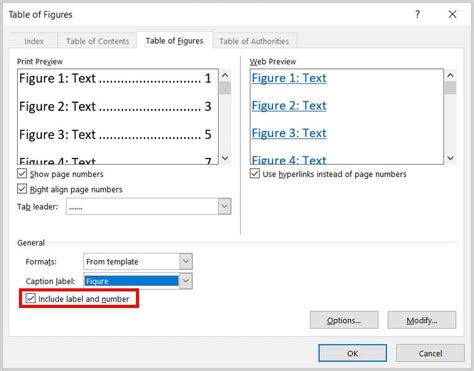 How To Create And Update A List Of Tables Or Figures In Microsoft Word