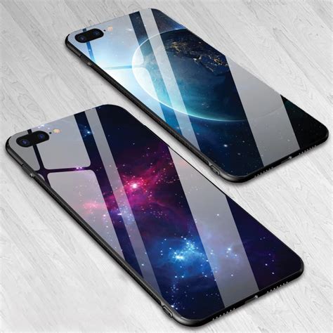 Buy Iiozo Cool Space Moon Tempered Glass Phone Cases