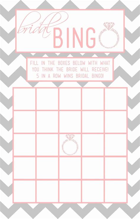 Free Printable Gift Bingo Cards For Bridal Shower