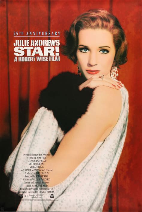 25th Anniversary Video Poster For Star Starring Julie Andrews Directed By Robert Wise Robert