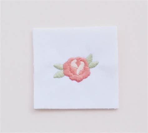 Mini Rose Machine Embroidery Design 3 Sizes Instant Download Etsy Uk