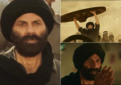 gadar 2 fans got excited after watching the teaser of sunny deol movie watching the video