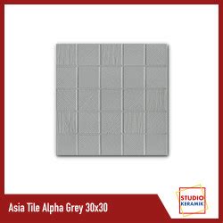 Jual Keramik Lantai Kamar Mandi Asia Tile Oscar Grey 30x30 Kota