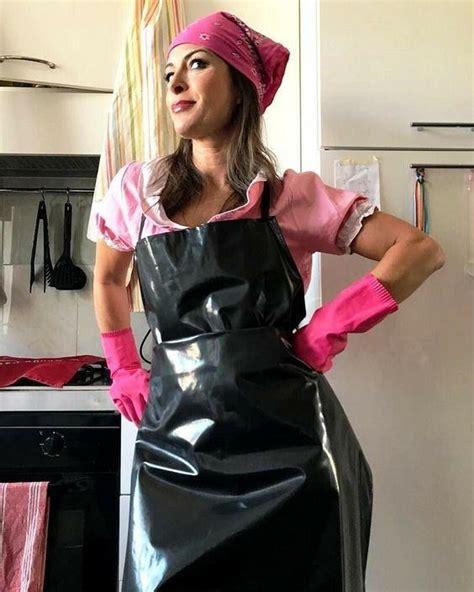 Pin Von Kot Auf Rubber And Apron Pvc Schürze Anziehsachen Regenkleidung