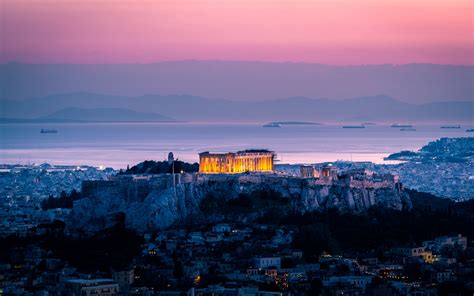 Athens Greece Wallpapers 4k Hd Athens Greece Backgrounds On Wallpaperbat