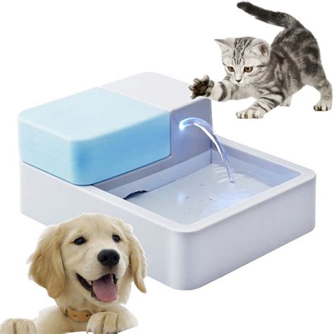 Pet Water Fountain Jqstar Automatic Electric Pet Fountain Drinking Bowl