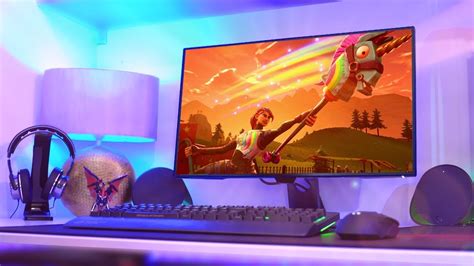 Massive Pc Gaming Setup 2018 1440p Fortnite Edition 💪 Youtube