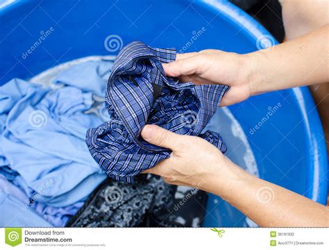 Washing Clothes Stock Photo Image Of Background Pure 36191932